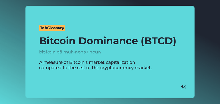 What Is Bitcoin Dominance?